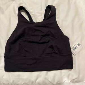 Lululemon wunder train long line bra size 8
